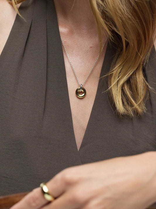 ZAFINO ASTRID NECKLACE (Gold Silver)