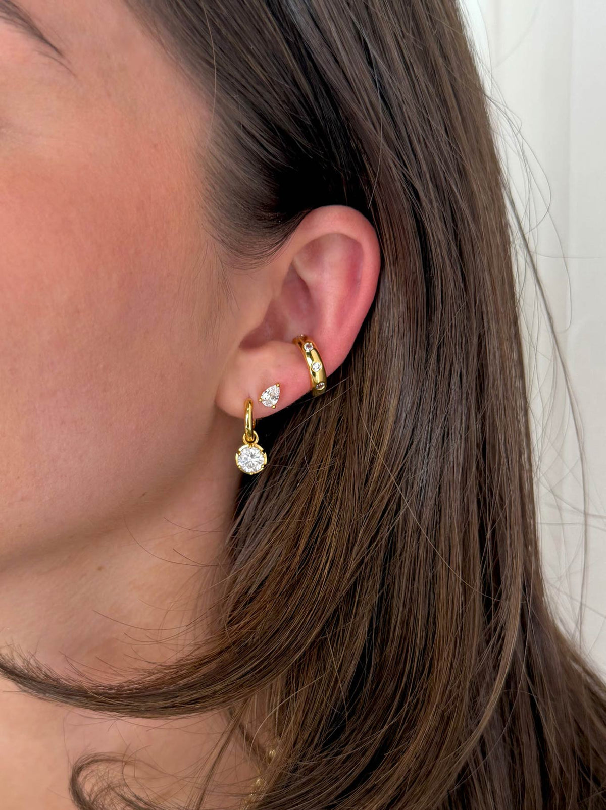 ZAFINO SERENA EARRING (Gold)