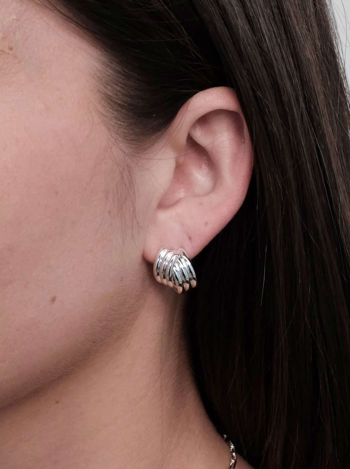 ZAFINO NOAH EARRING (Silver)