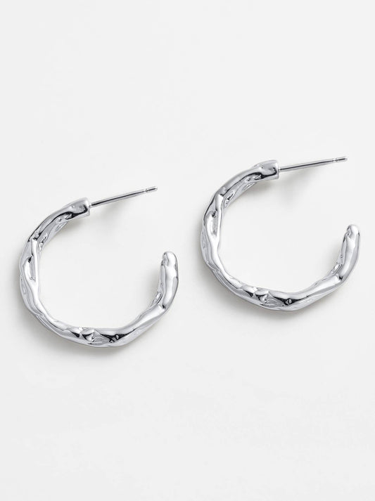 Zafino Alessia Hoop Large (Silver)