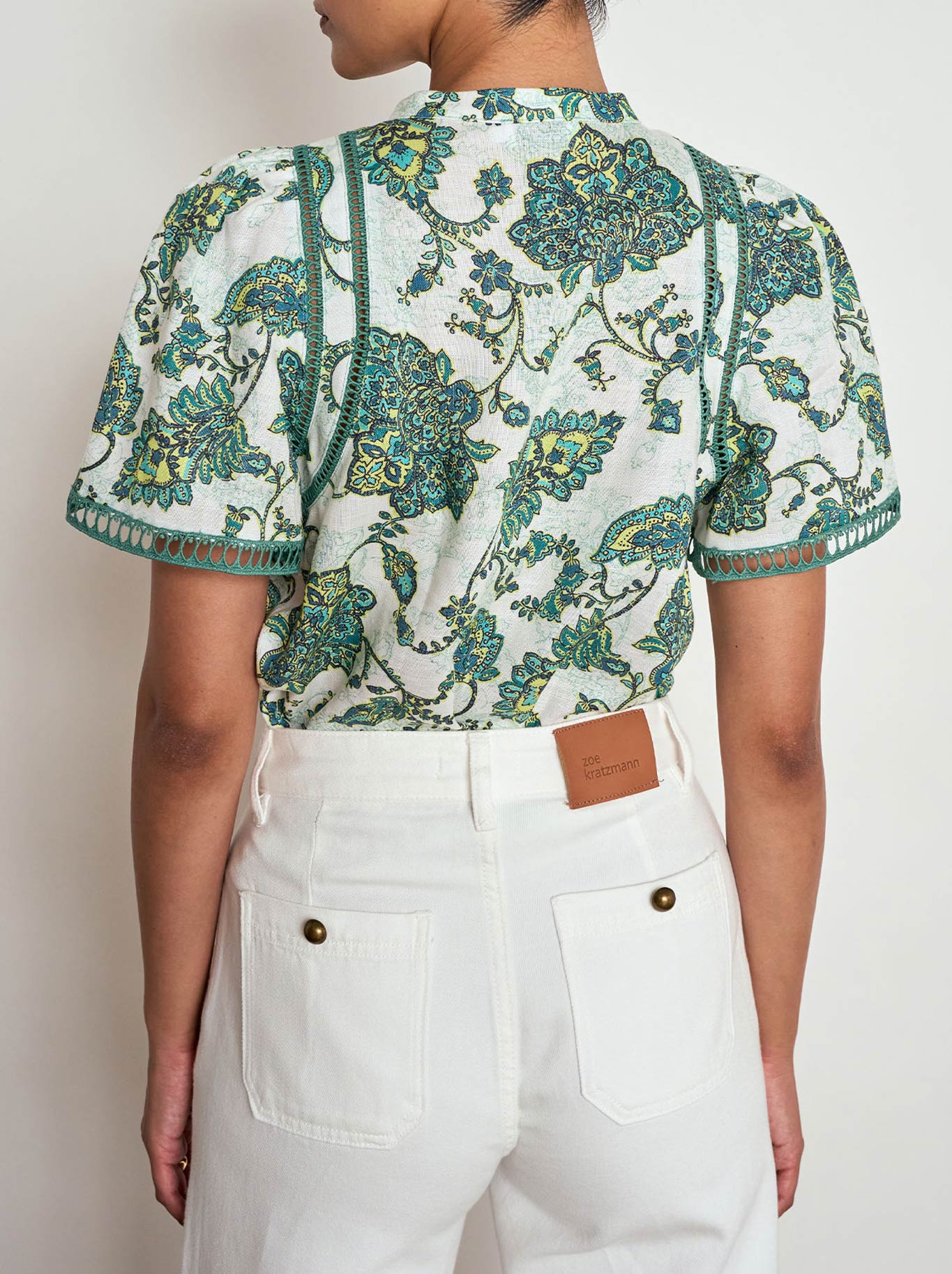 ZOE KRATZMANN CHARM TOP (Garden Paisley)