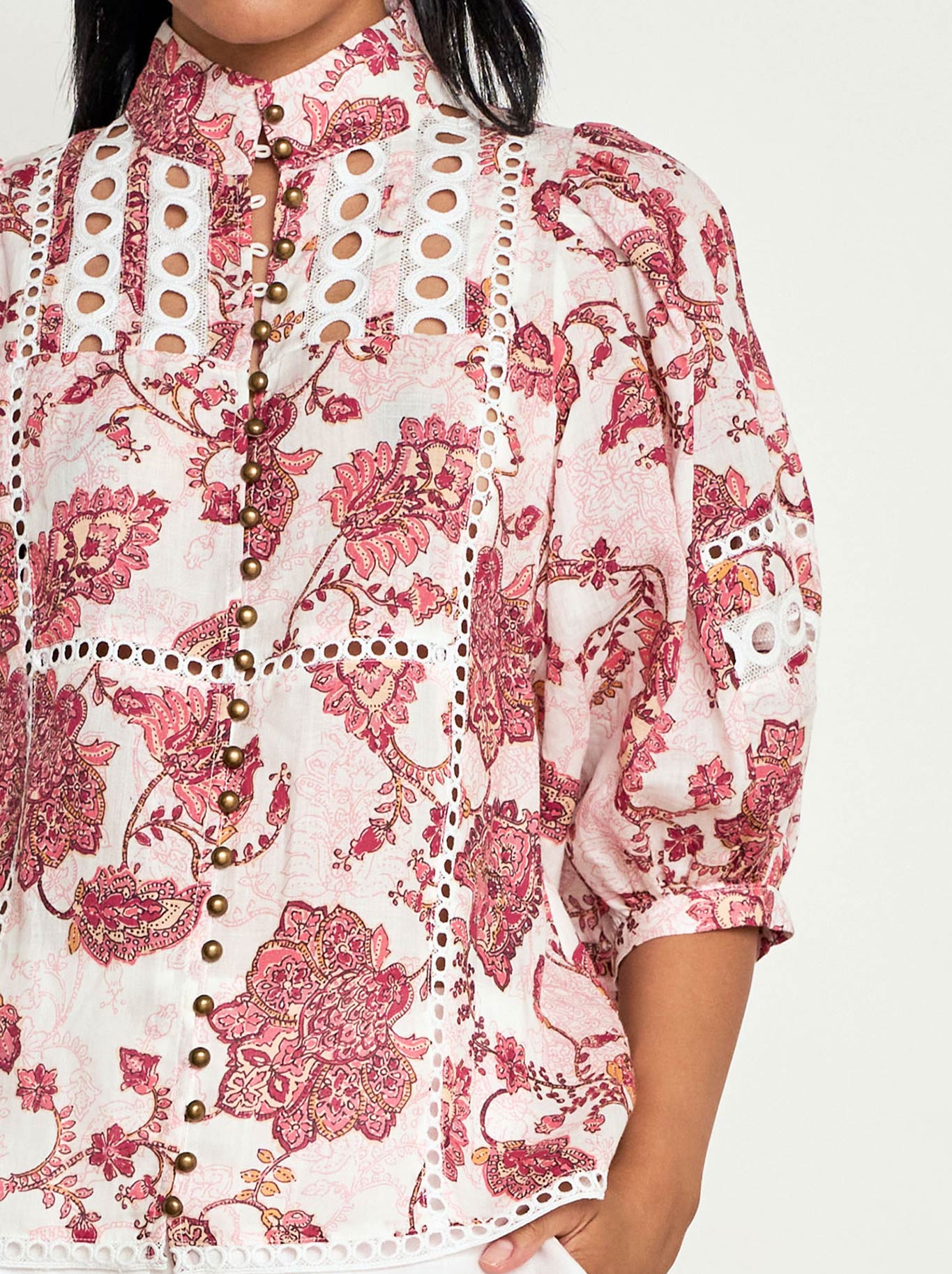 ZOE KRATZMANN EXTEND TOP (Rose Paisley)