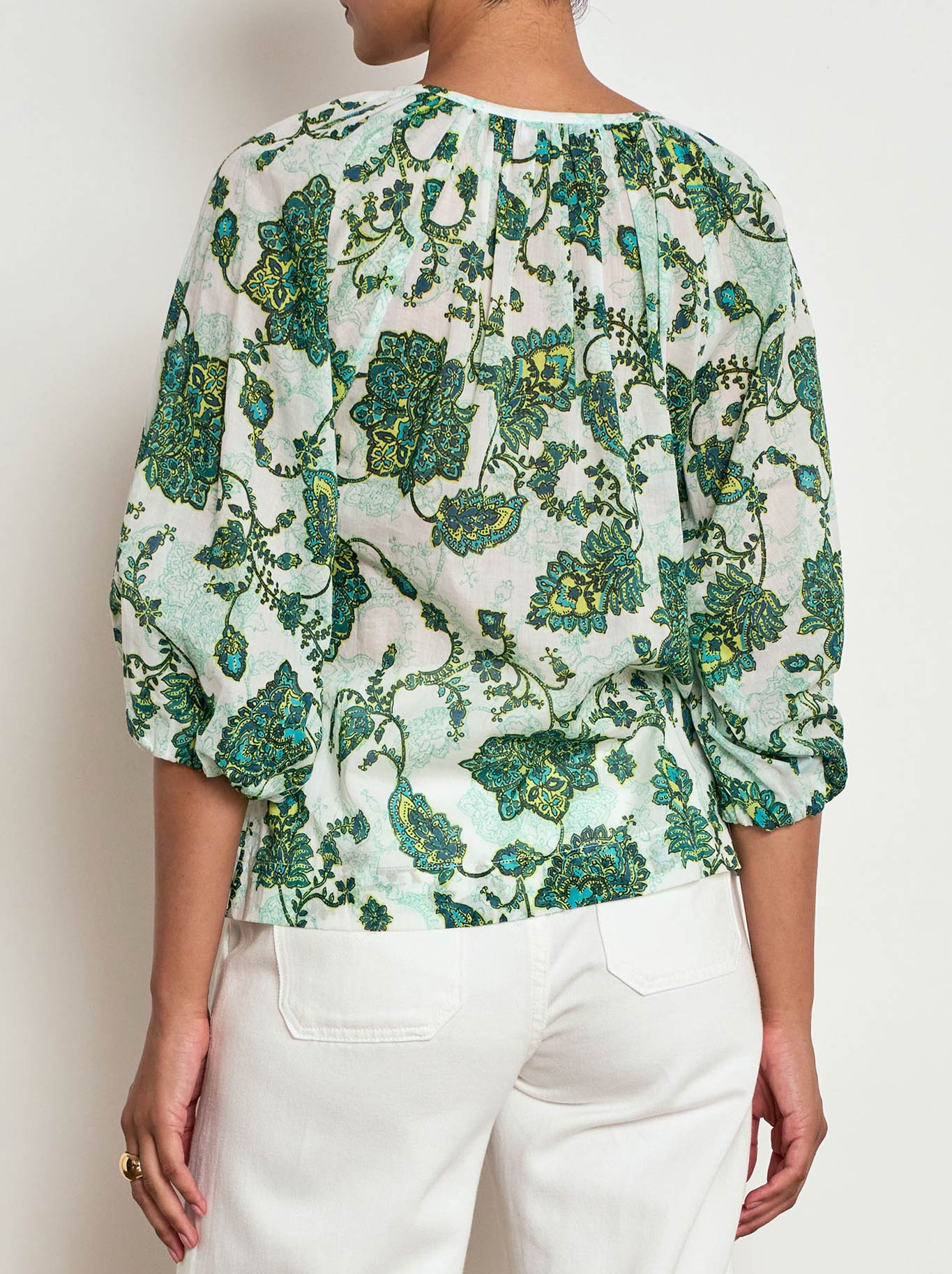 ZOE KRATZMANN VOW TOP (Garden Paisley)