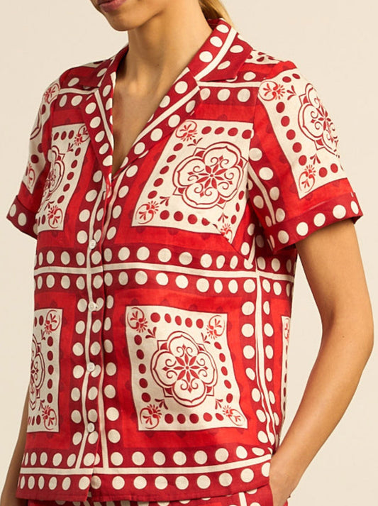 ZOE KRATZMANN LUMEN TOP (Poppy Scarf)