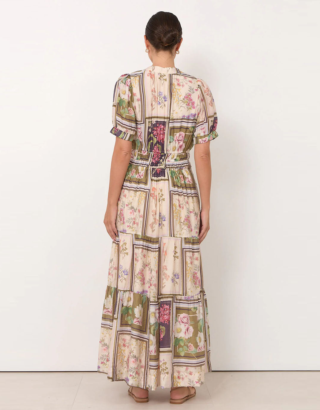 Adorne Violette Austria Maxi Dress (Print)