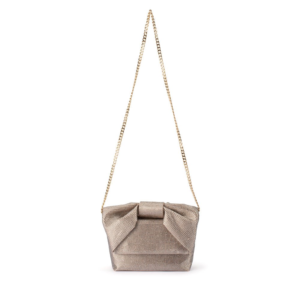 Olga Berg ALINTA Hotfix Top Handle (Natural)
