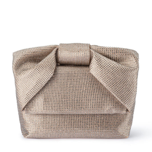 Olga Berg ALINTA Hotfix Top Handle (Natural)