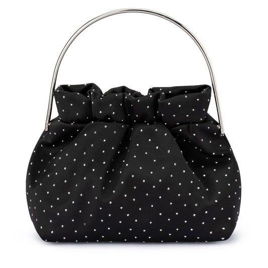Olga Berg ARCHIE Top Handle Pouch (Black)