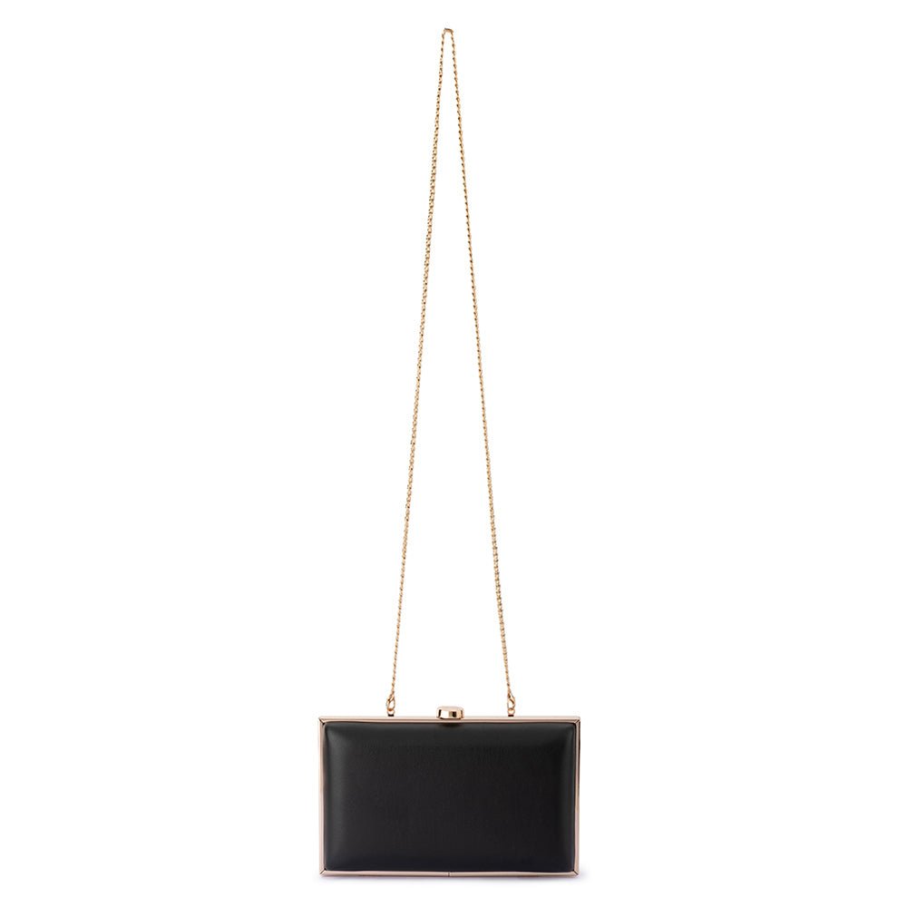 Olga Berg ARIELLA Slimline Clutch (Black)