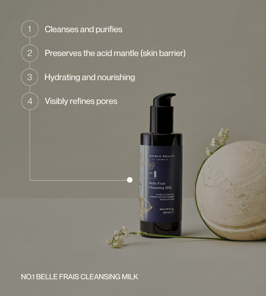 Edible Beauty Belle Frais Cleansing Milk Discovery Set
