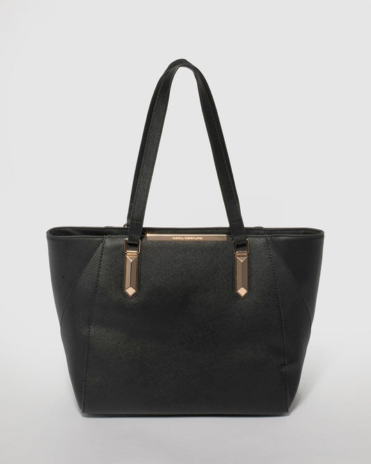 Colette And Gold Tote Bag (Black)