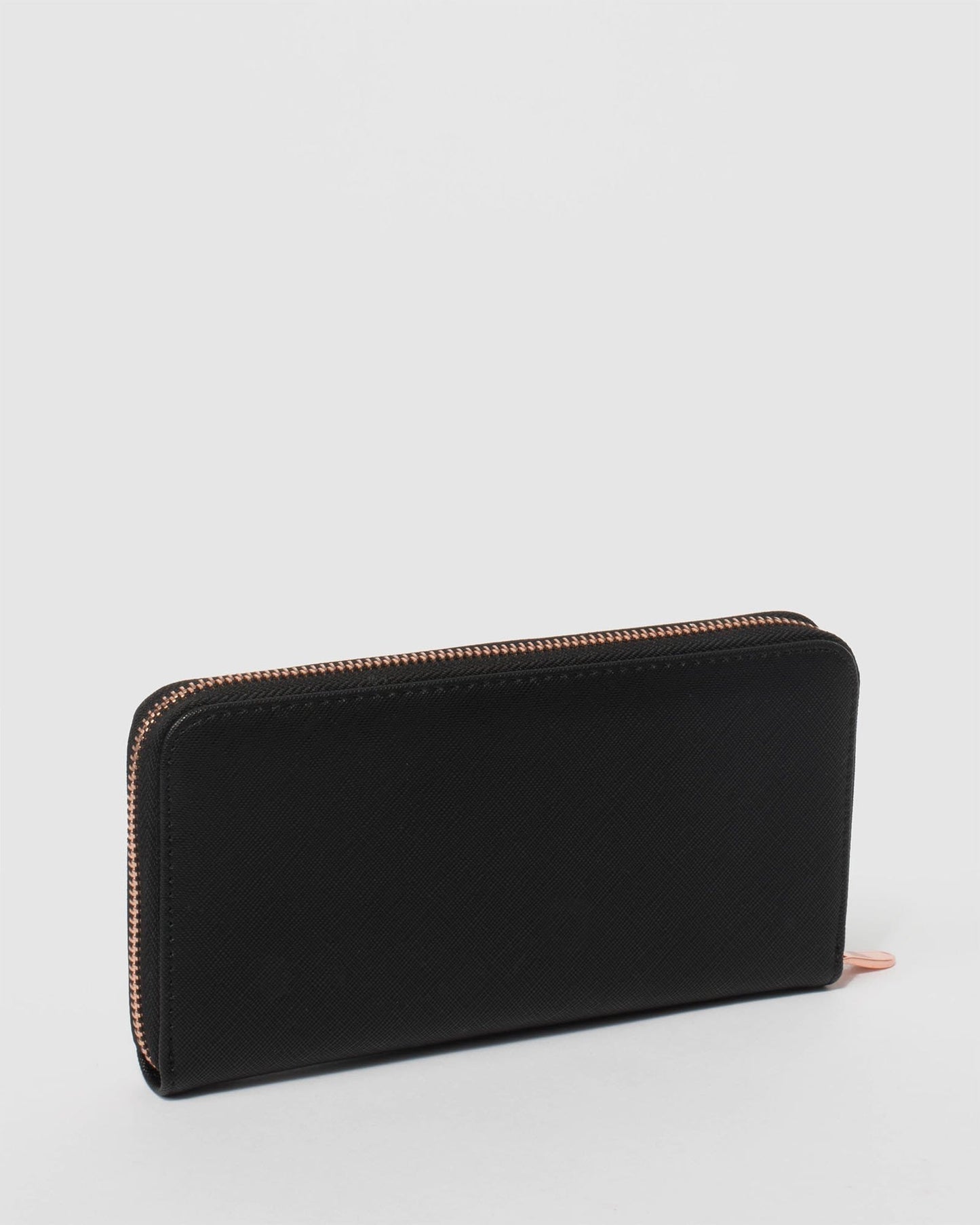 Colette by Colette Hayman And Rose Gold Tarryn Wallet (Black)