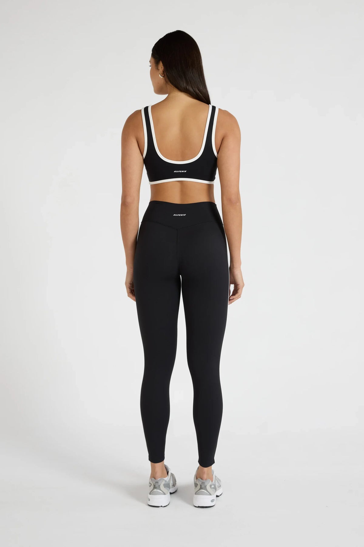 ALLFENIX CloudCore Hi Lo Sports Bra (Black)