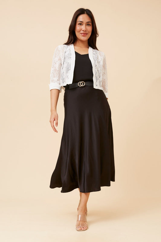 Caroline Morgan Australia ZULEIKA LACE CARDIGAN (White)