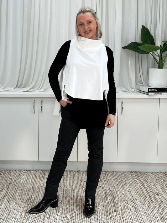 Clarity C CAMERON LAYER TOP (White)