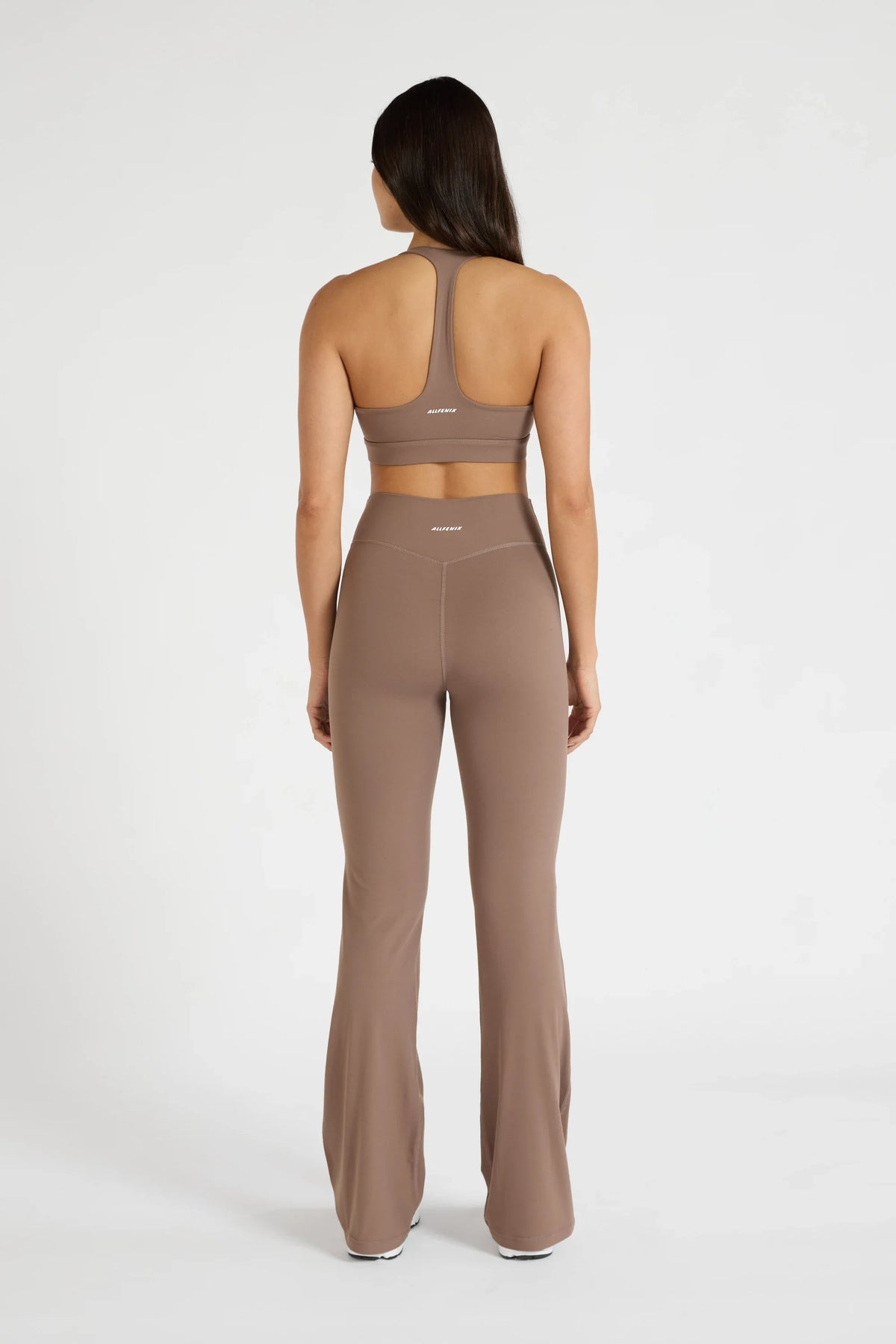 ALLFENIX CloudCore V-Waist Flared Legging (Latte)