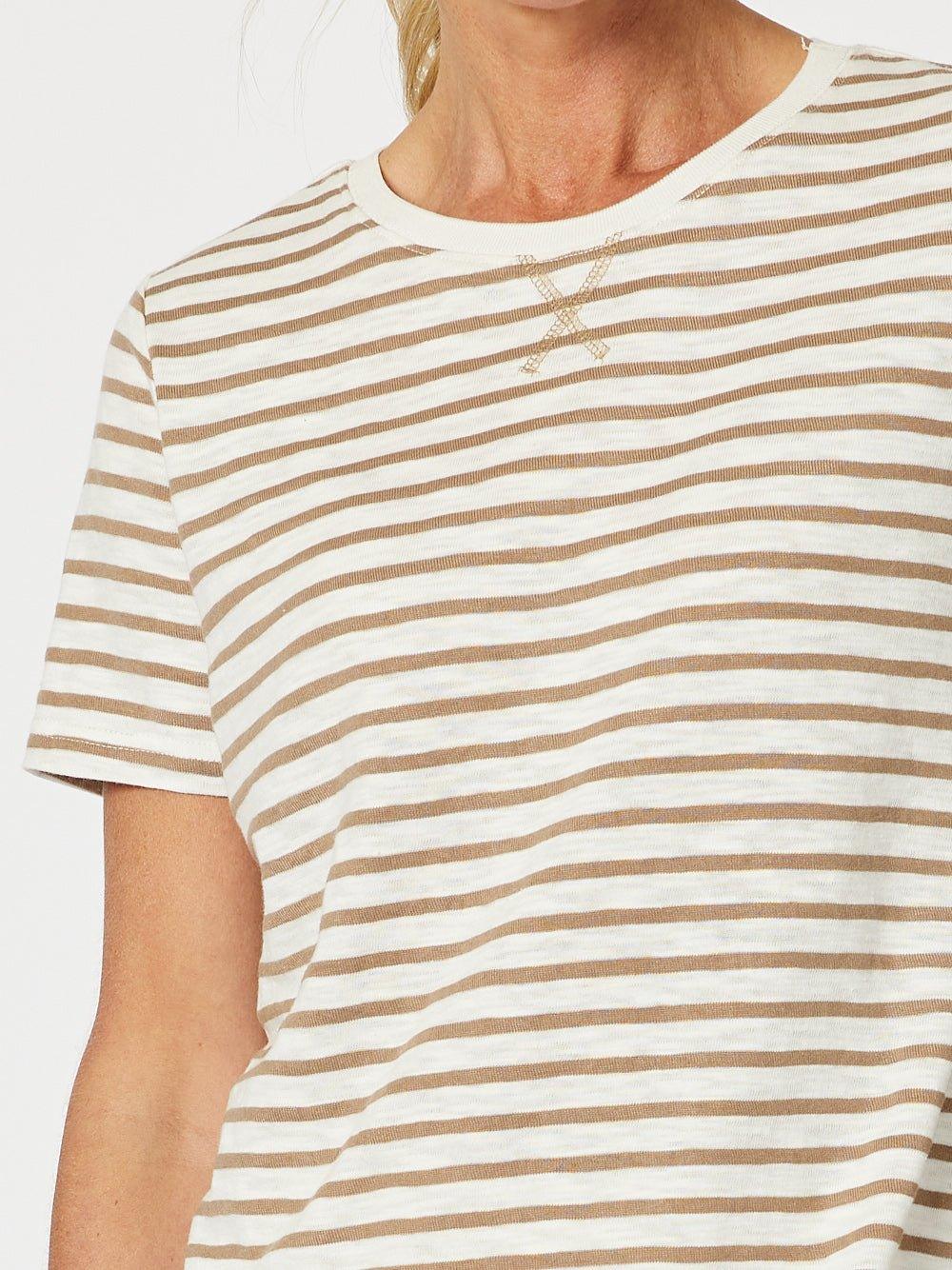 Gordon Smith Classic Stripe Tee (Natural)