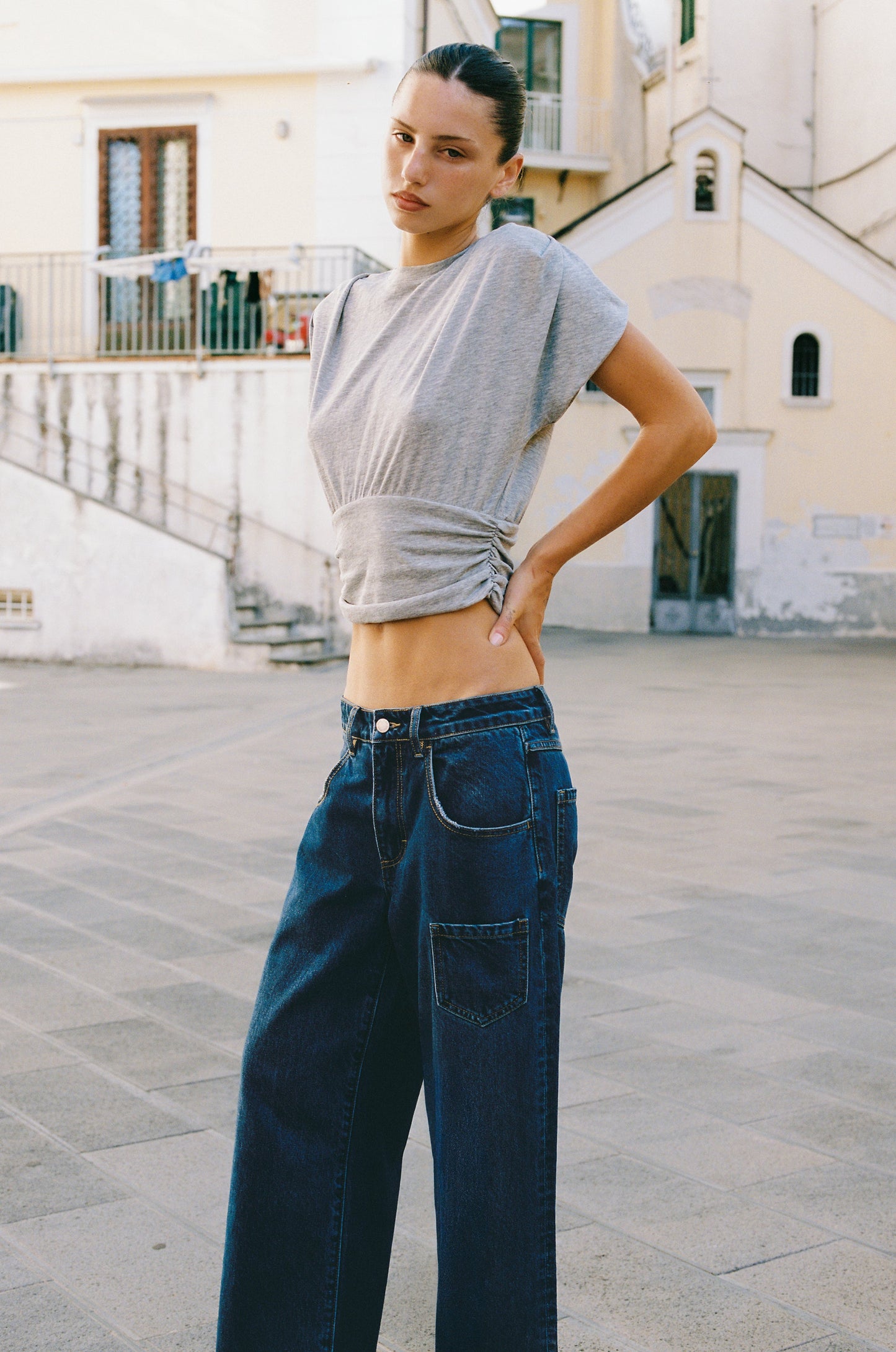 Claudia Jeans (Washed Indigo)