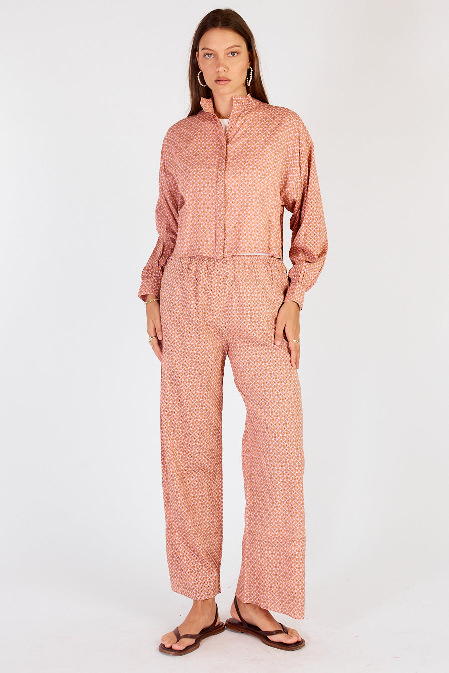 Cowgirl Surfer Aava Shirt (Orange)