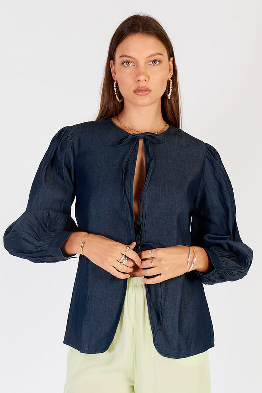 Cowgirl Sufer Ceto Tie Top (Jacket)