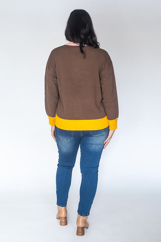 Cowgirl Surfer Emery Pullover (Chocolate)