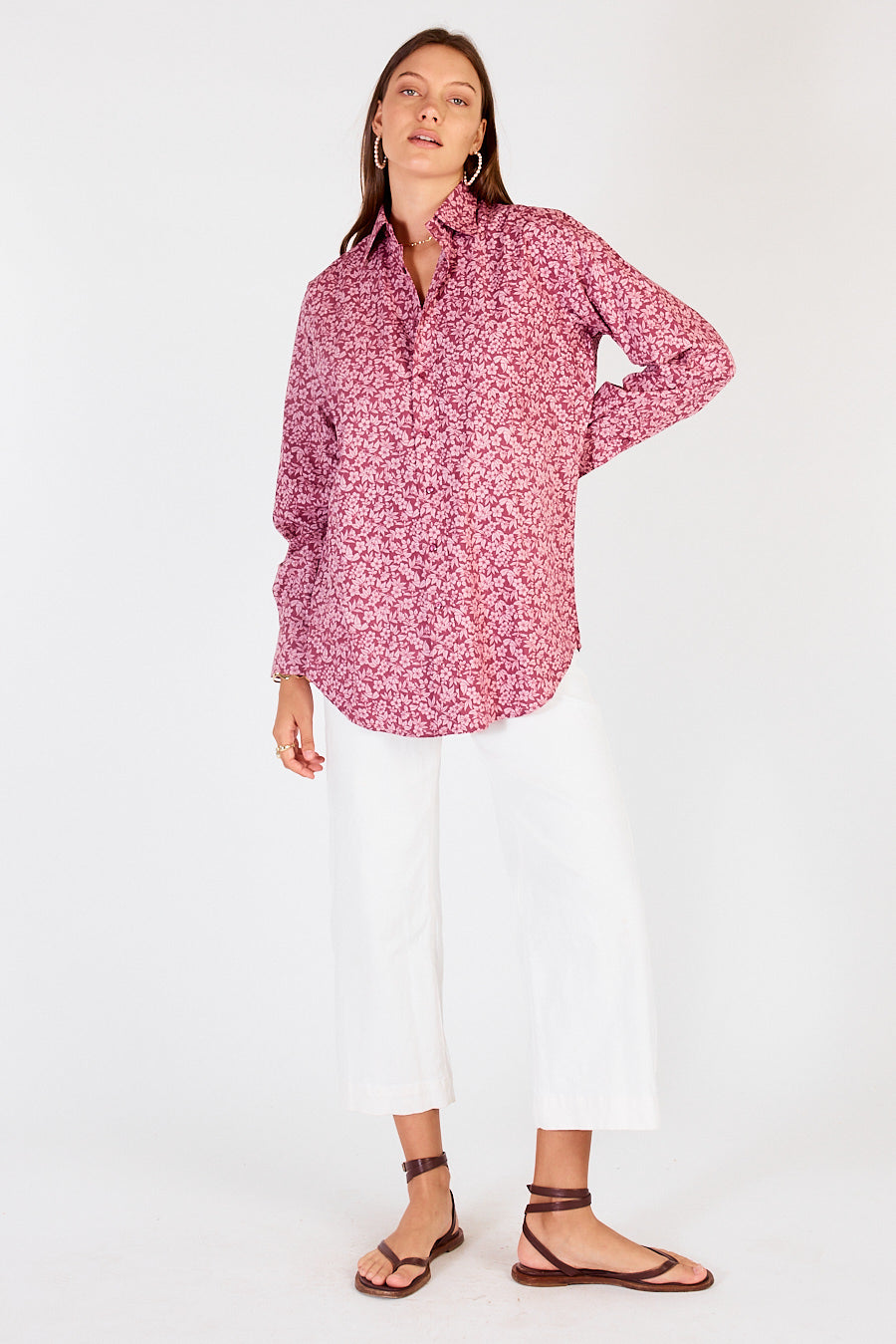 Cowgirl Surfer Gardem Shirt (Pink)