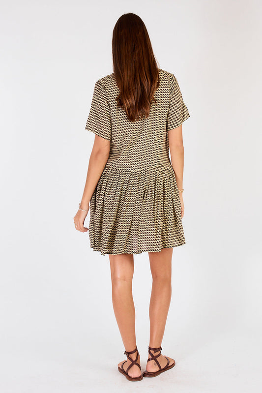 Cowgirl Surfer Torus Pleated Mini (Green)