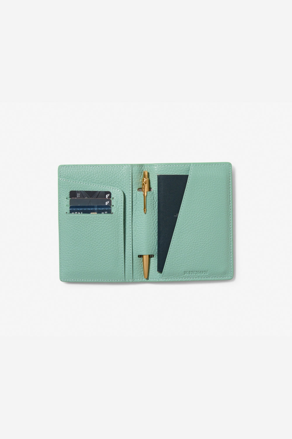 KINNON EARLE PASSPORT HOLDER (Mist)