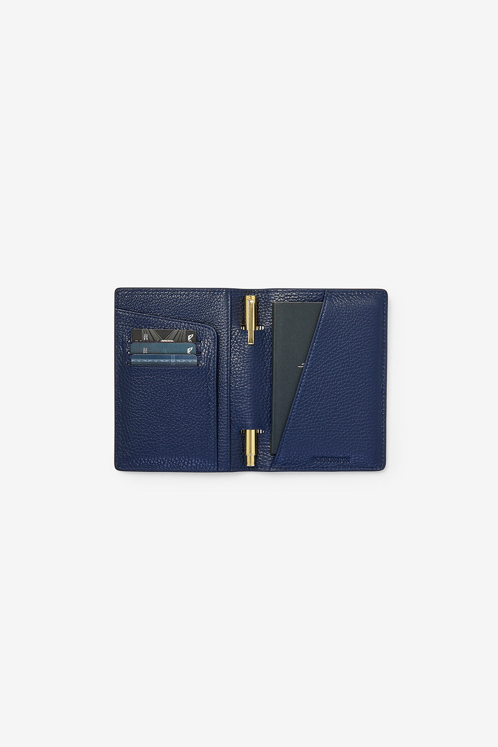 KINNON EARLE PASSPORT HOLDER (Navy)