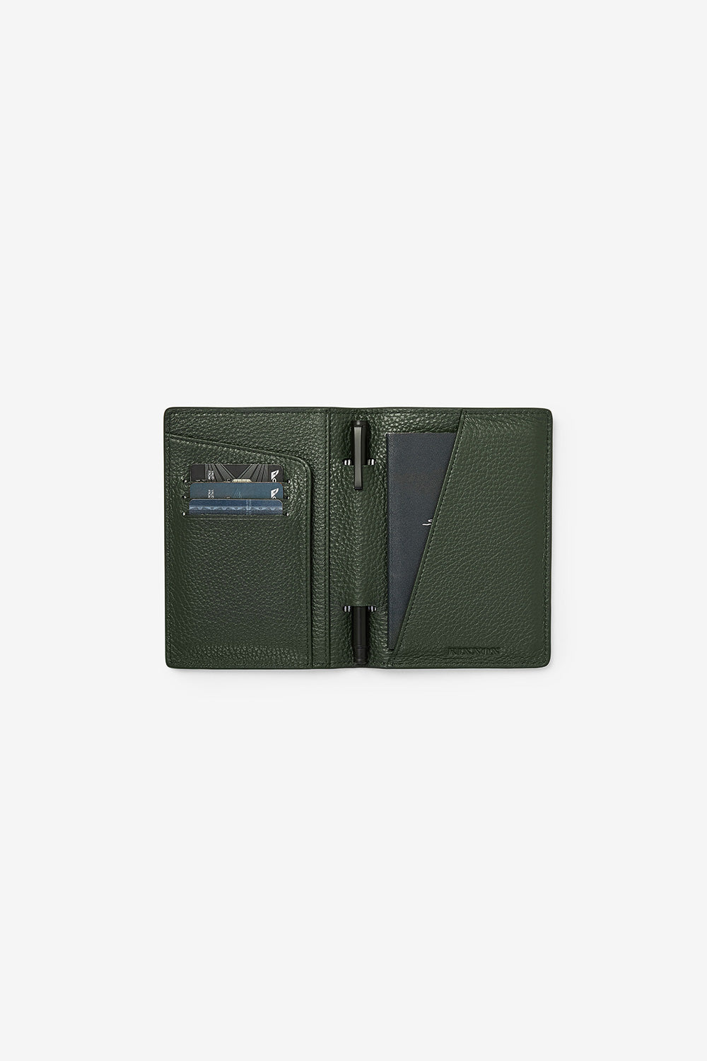 KINNON EARLE PASSPORT HOLDER (Olive Green)