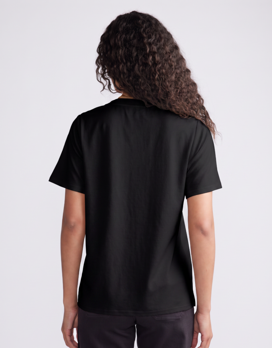 White & Co. The Edit Tee (Black)