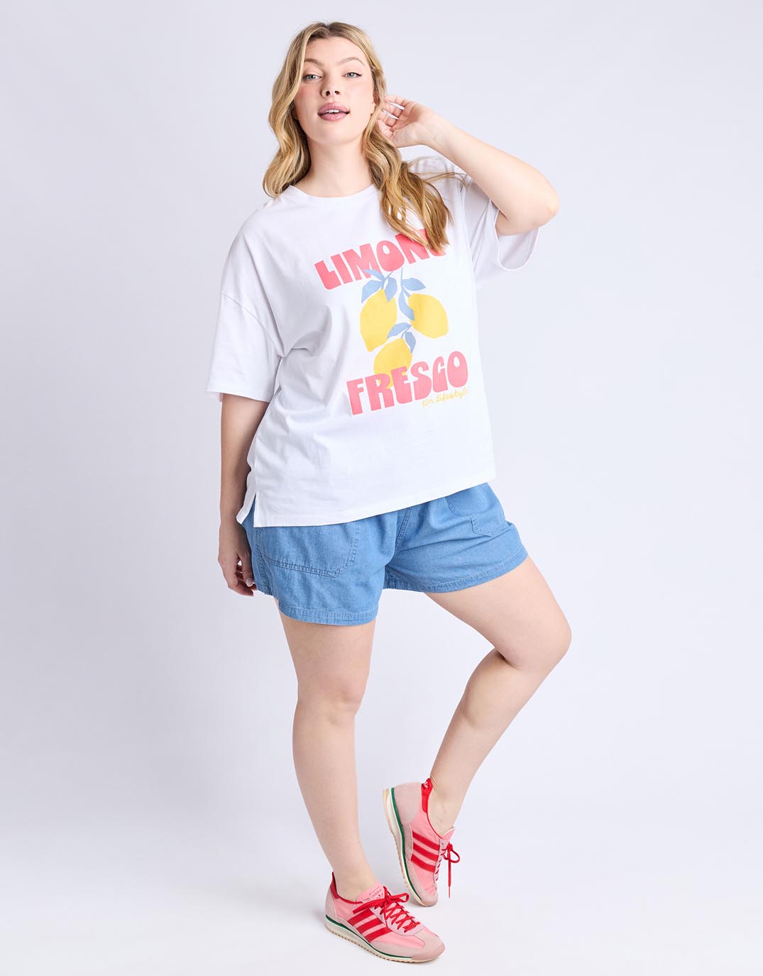 Elm Limone Fresco Tee (White)