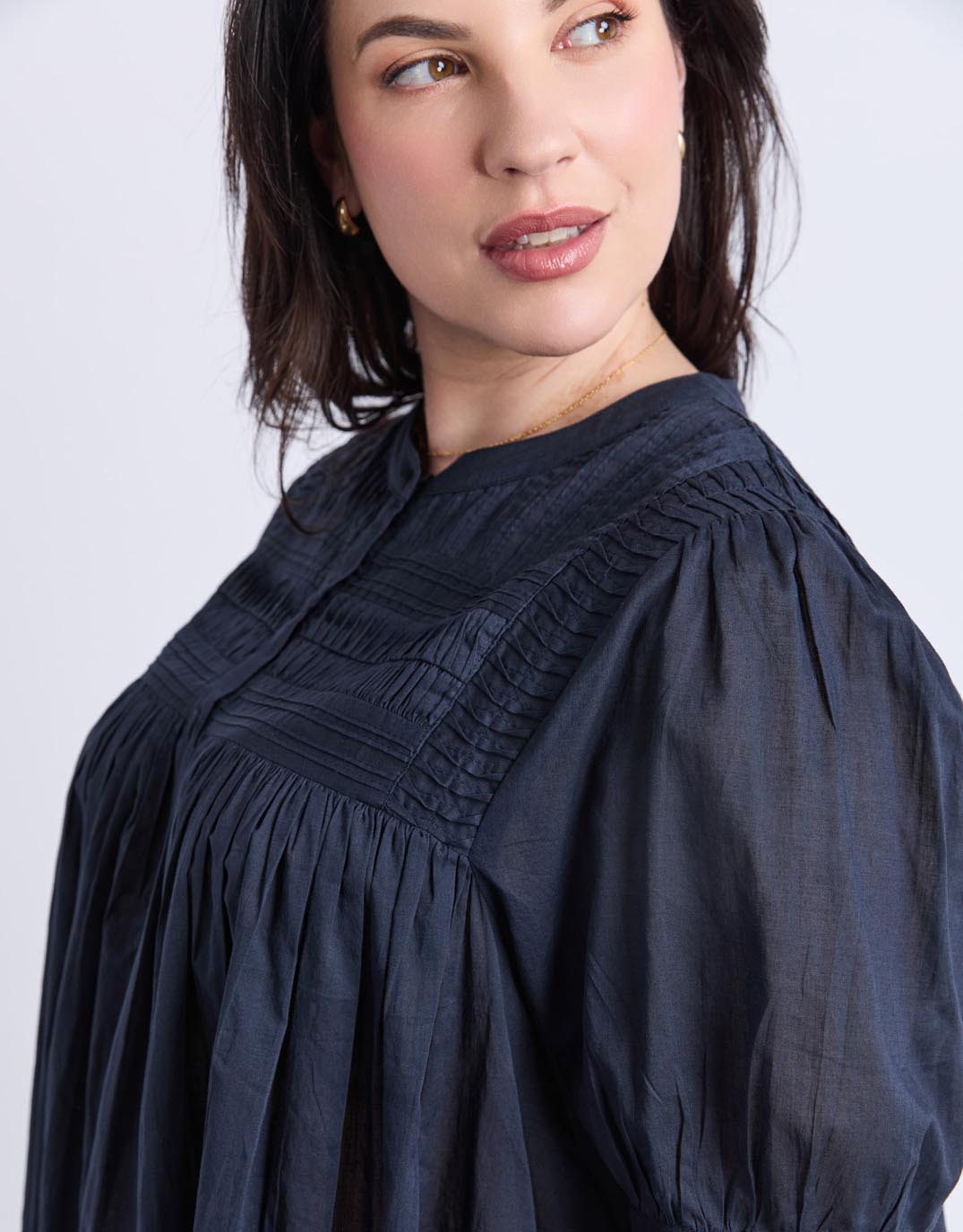 Elm Monty Short Sleeve Shirt (Navy)