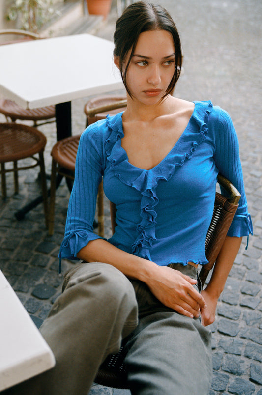 Emily Top (Blue)