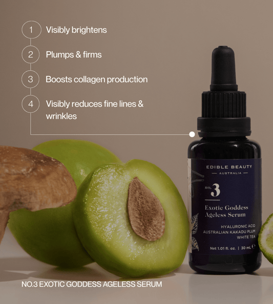 Edible Beauty Exotic Goddess Ageless Serum Discovery Set