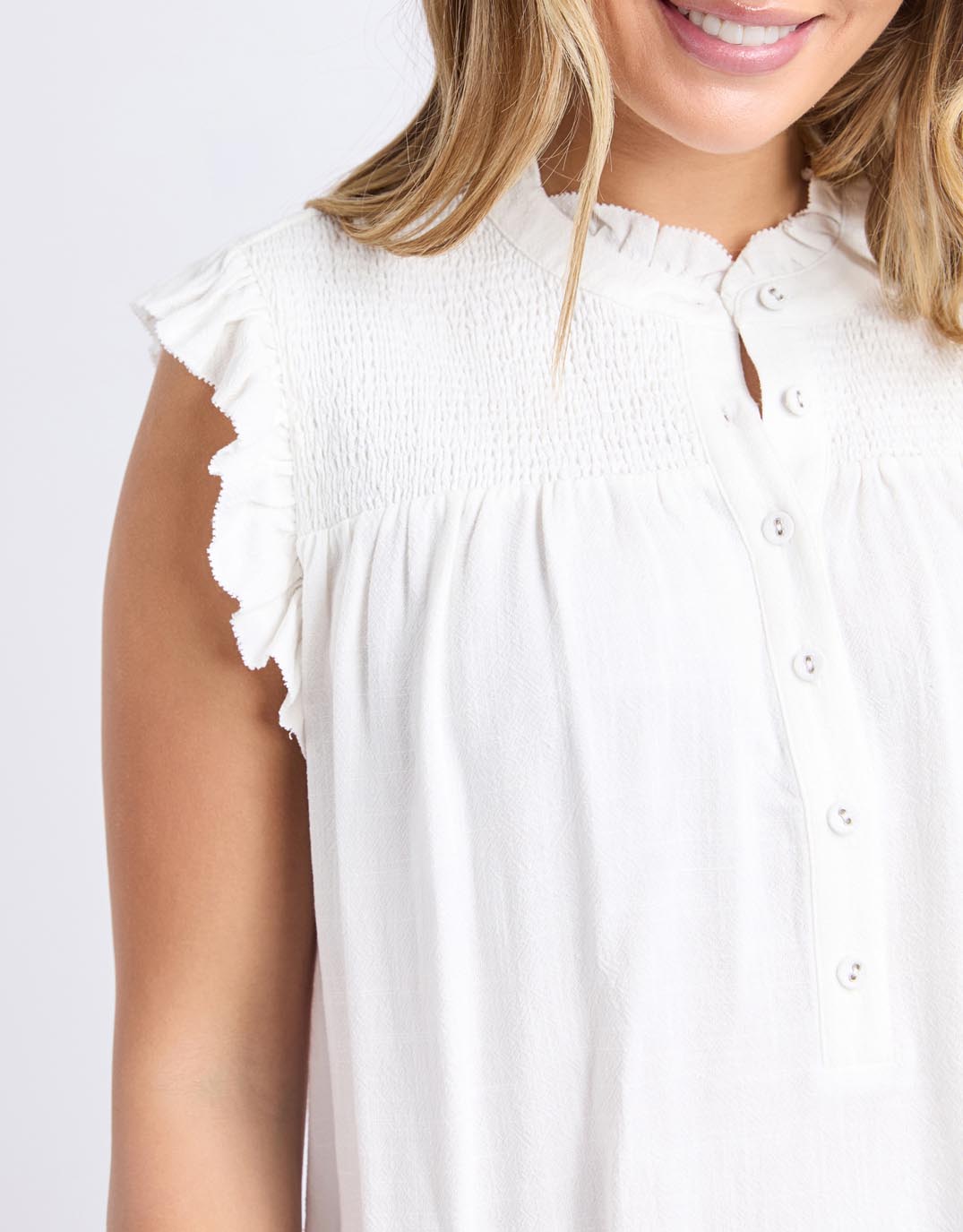 Foxwood Airlie Top (White)