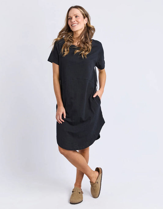 Bay Tape Dress - (Black)