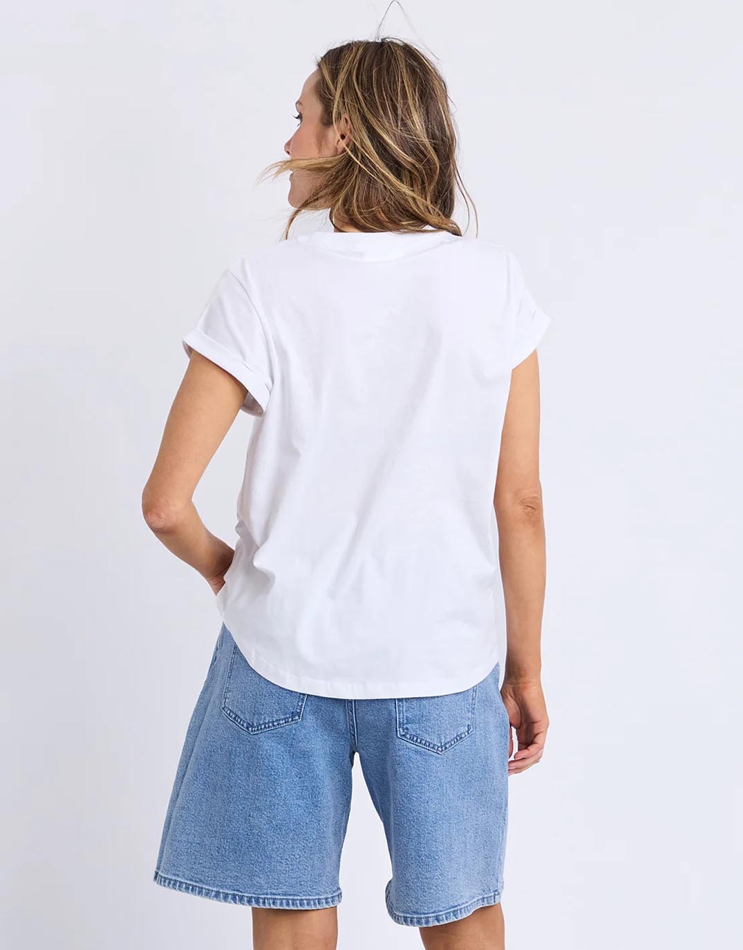 Confetti Tee - (White)