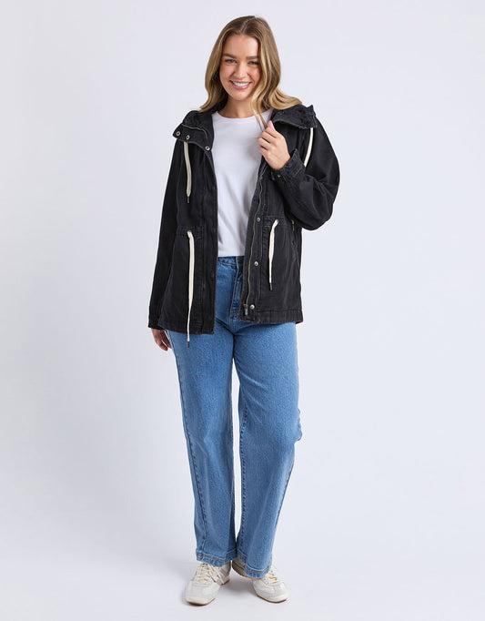 Foxwood Kingston Anorak (Washed Black)