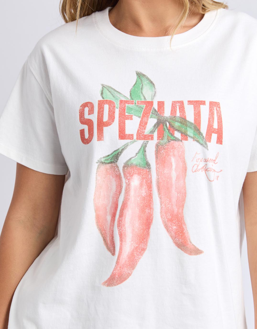 Foxwood Speziata Tee (Vintage White)