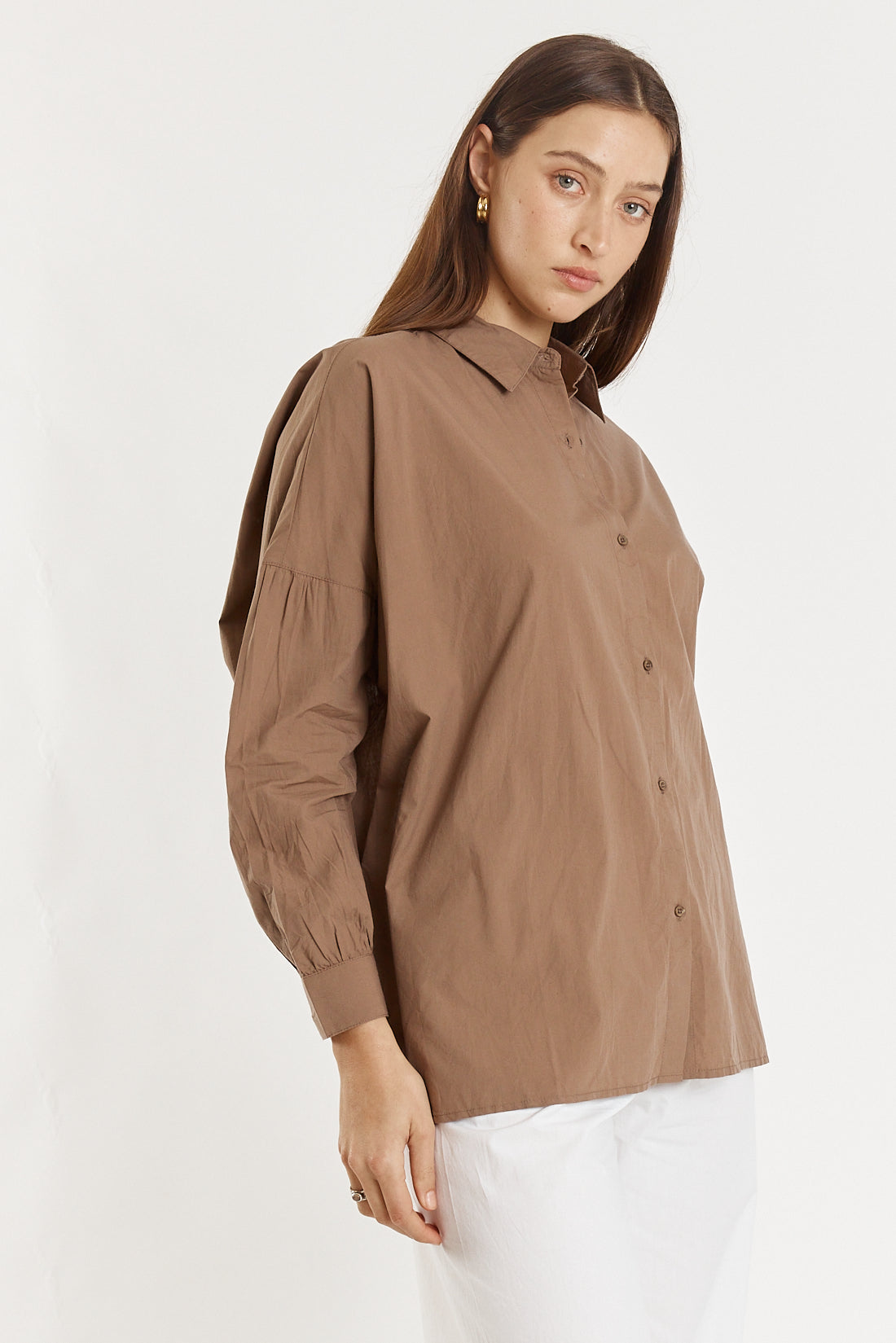 Giliann Casa Cut Out Shirt (Donkey)