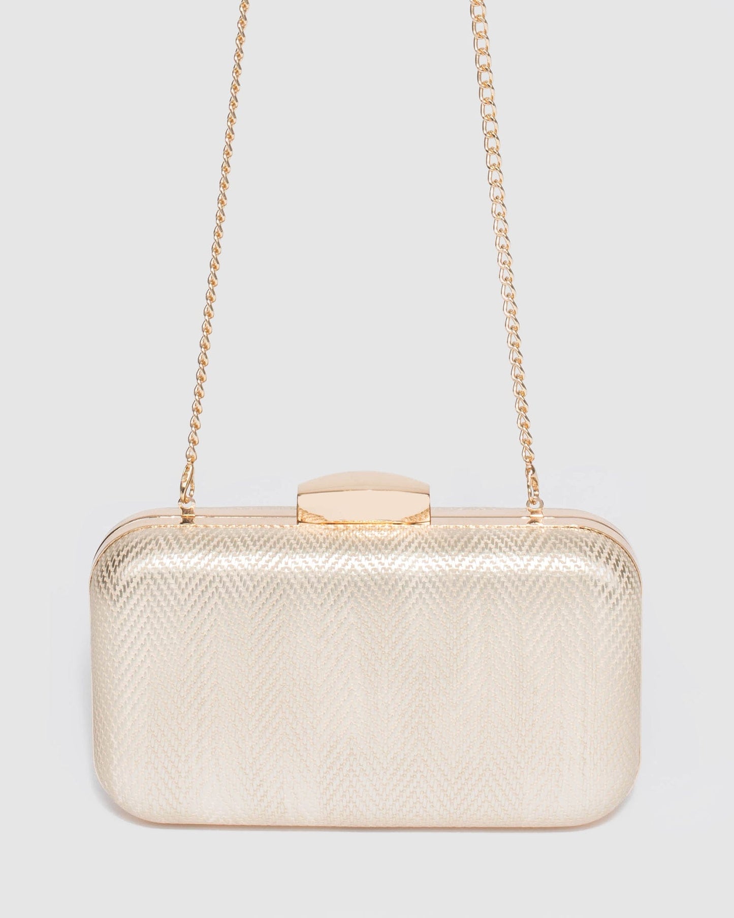 Colette by Colette Hayman Penelope Hardcase Clutch Bag (Gold)