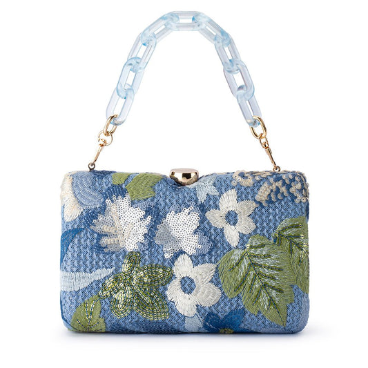 Olga Berg GRETA Clutch (Floral)