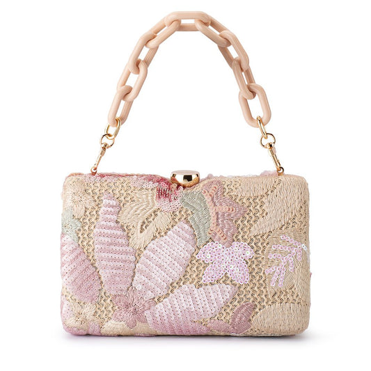 Olga Berg GRETA Clutch (Floral)