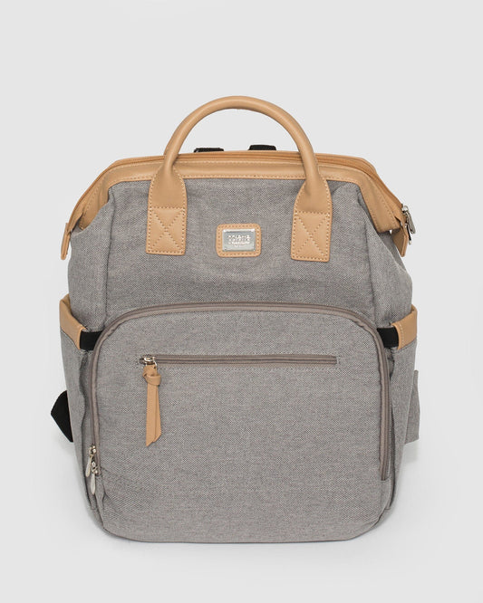 Colette Kyla Baby Bag Backpack (Grey)