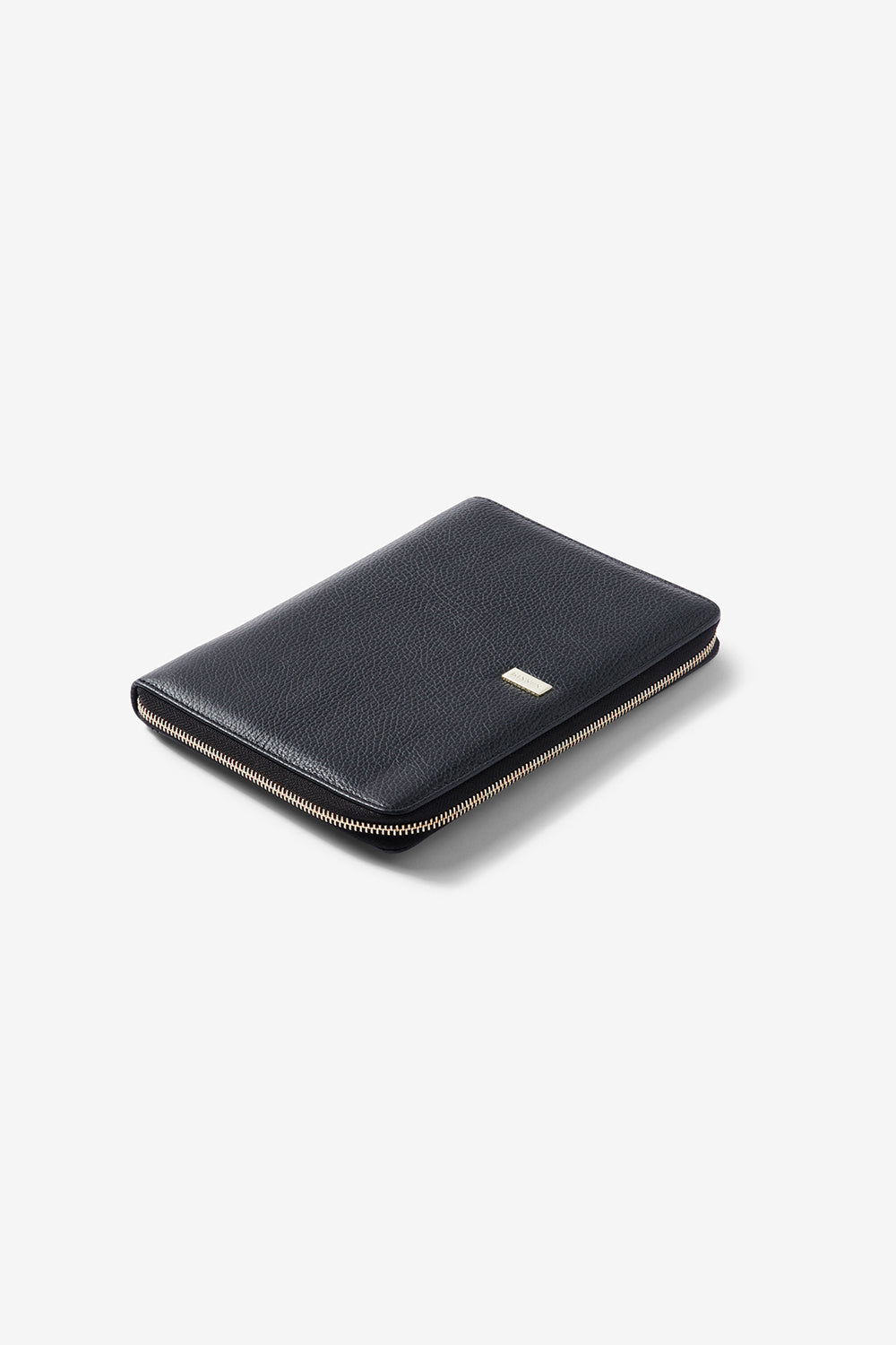 KINNON HARLEY A5 COMPENDIUM WITH GOLD HARDWARE (Black)
