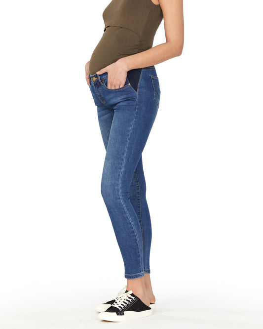 Soon Maternity Heaven Underbelly Skinny Jeans