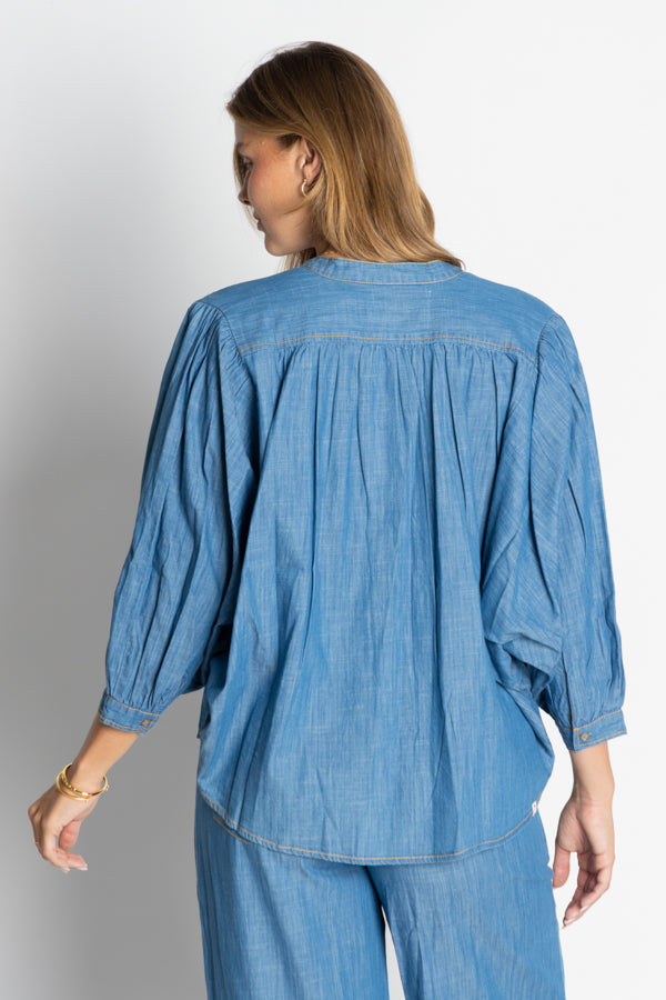 I.B.S.A IBSA Memphis Button Top (Light)