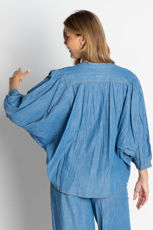 I.B.S.A IBSA Memphis Button Top (Light)