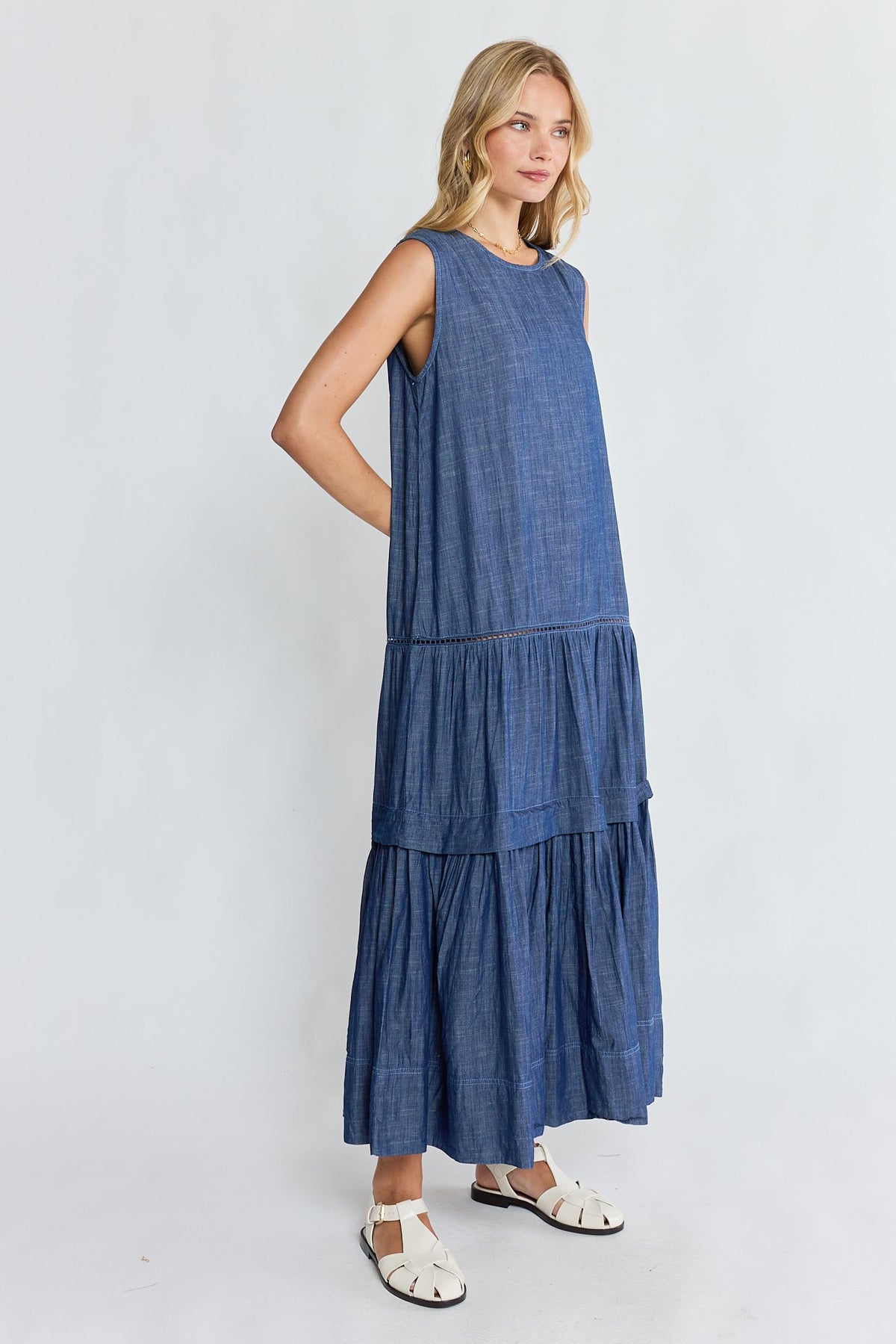 I.B.S.A PRE SALE | IBSA Montana Sleeveless Midi Dark (Tan)